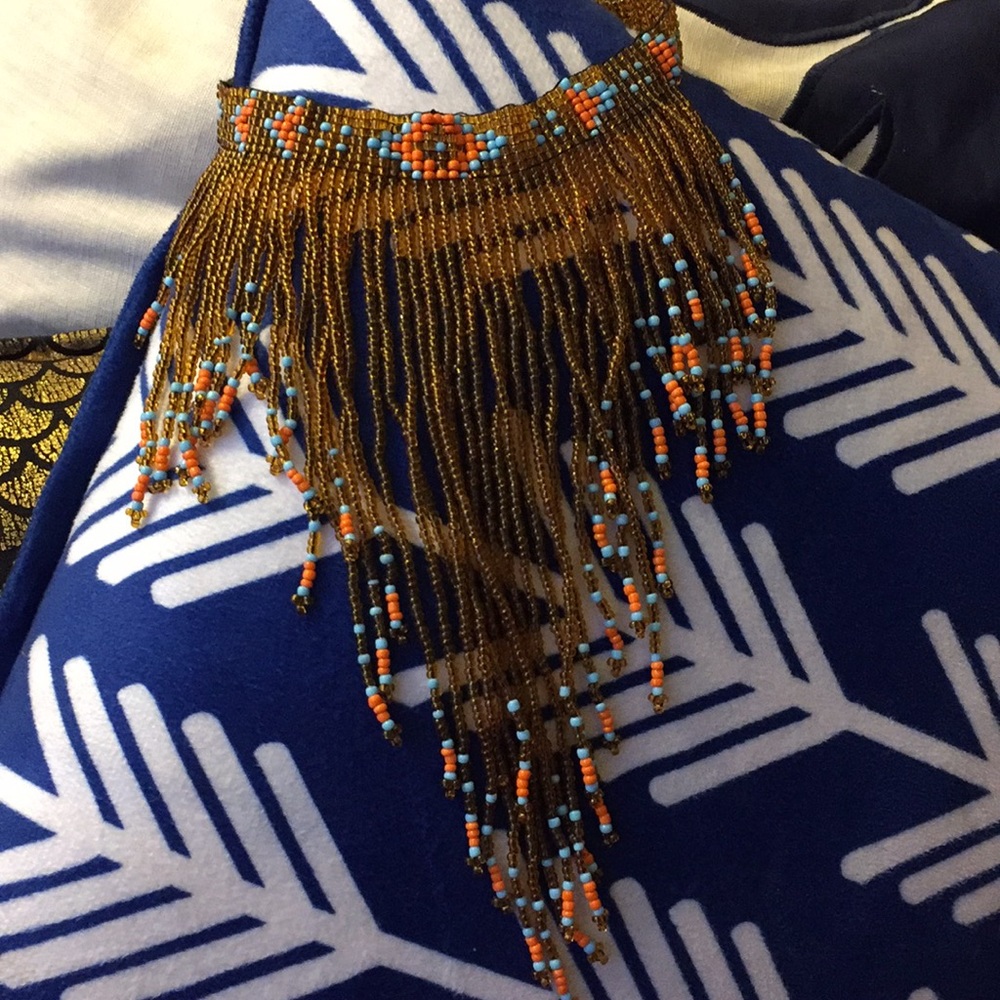 Intricate Seed Bead Choker